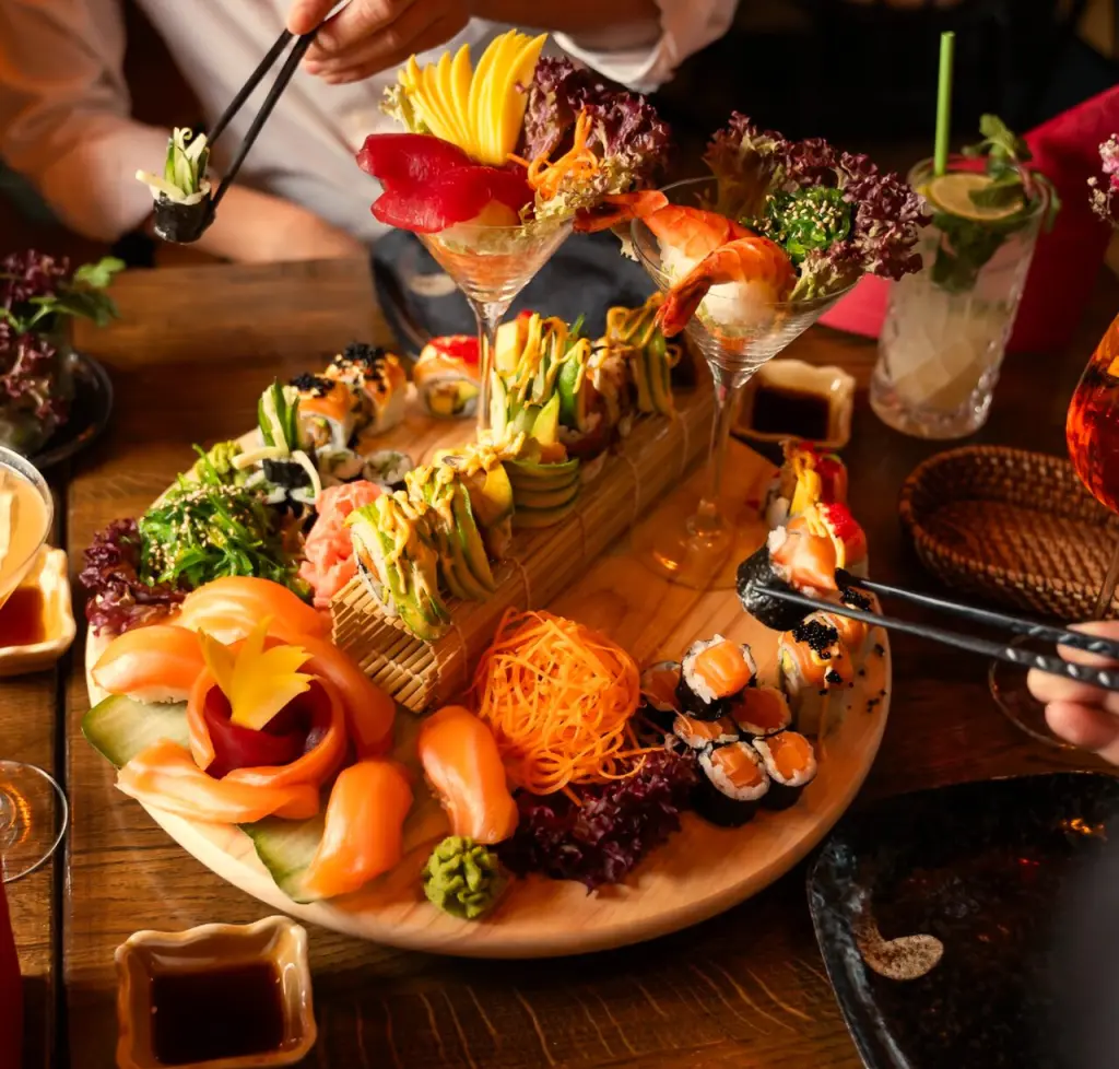 Sushi-Platte